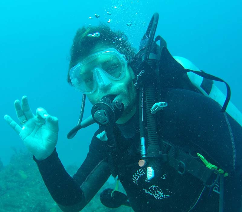 Auch in der Tauchmedizin ist Dr. med. Dierk Heimann ausgebildet